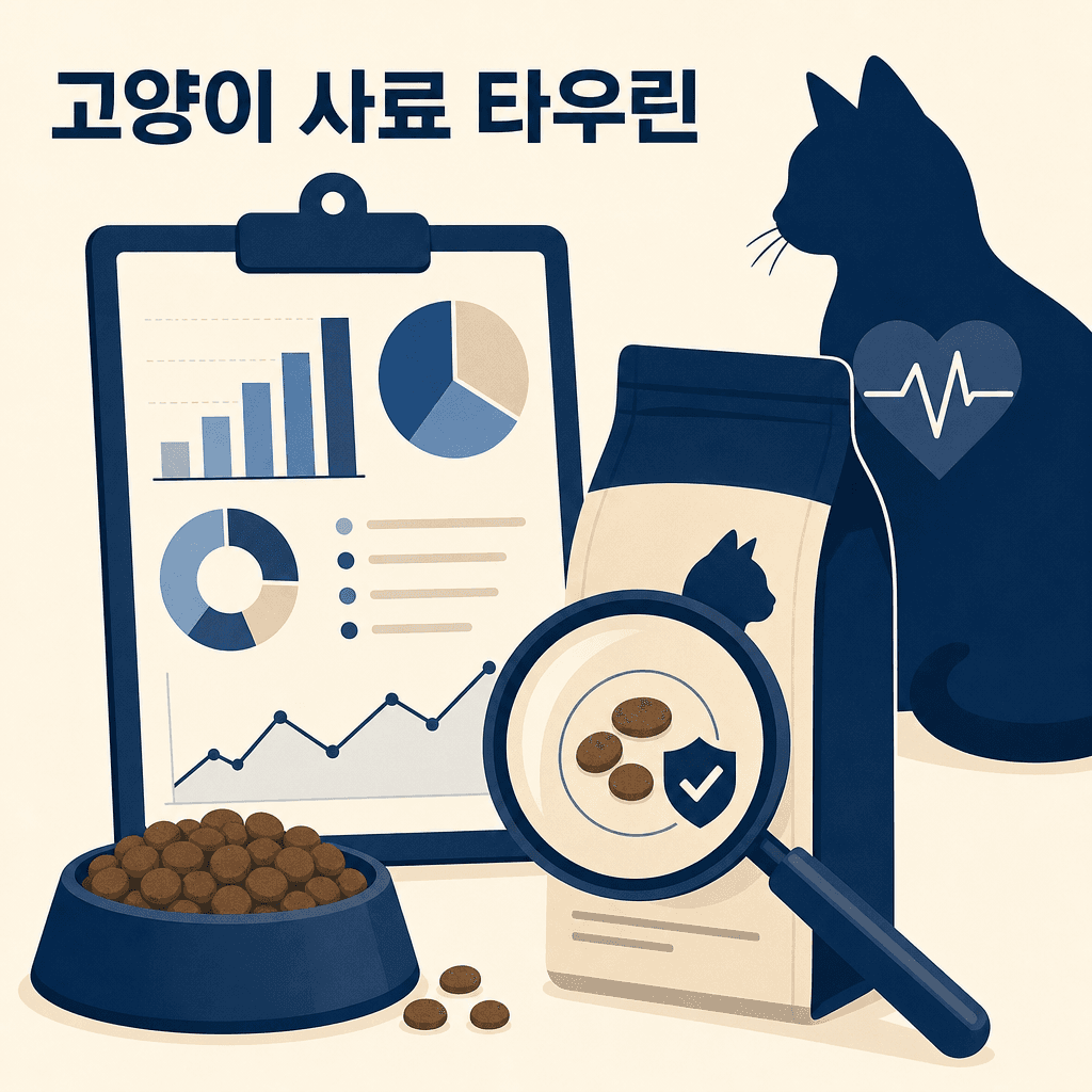 고양이 사료 타우린, 국내 784개 중 절반은 수치를 적지 않았습니다