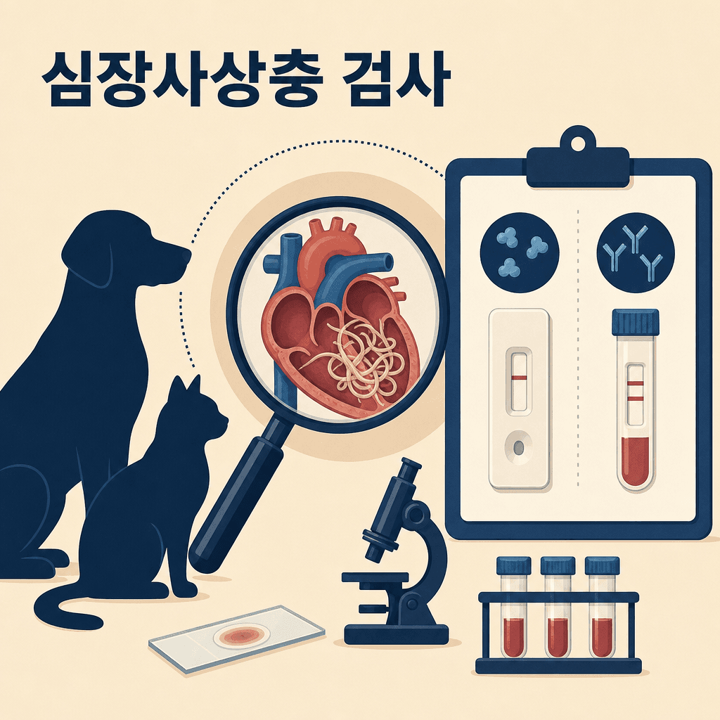 반려동물 심장사상충 검사, 항원 vs 항체
