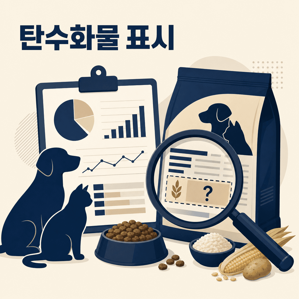 라벨에 없는 탄수화물 — 고양이 건식 중앙값 31.0%, 습식 8.8%