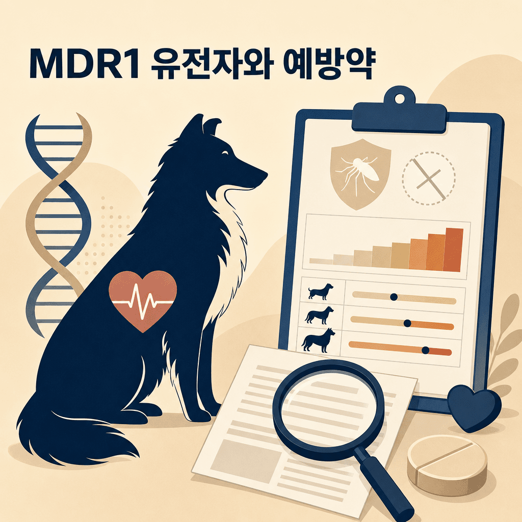 MDR1 유전자와 심장사상충 예방약 — 끊는 것이 답이 아닌 이유