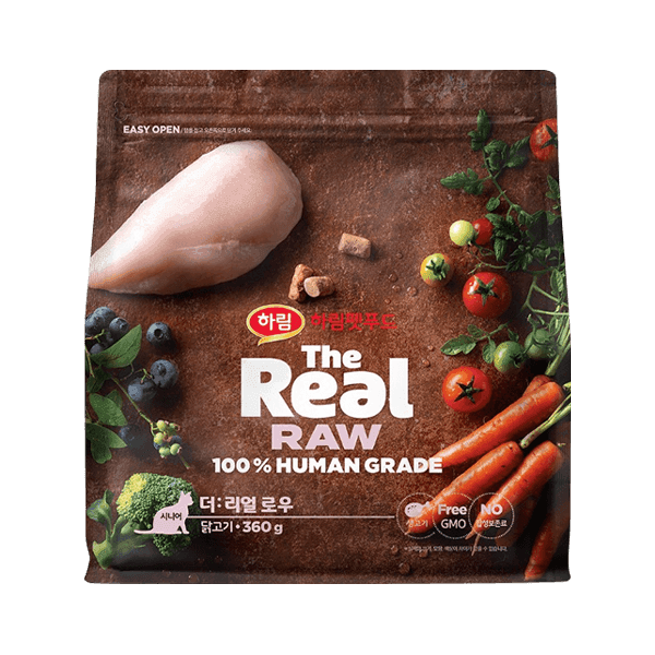 더리얼 로우 캣 닭고기 시니어