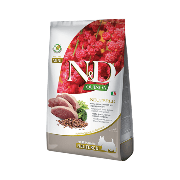 N&D 퀴노아 독 뉴터드 오리