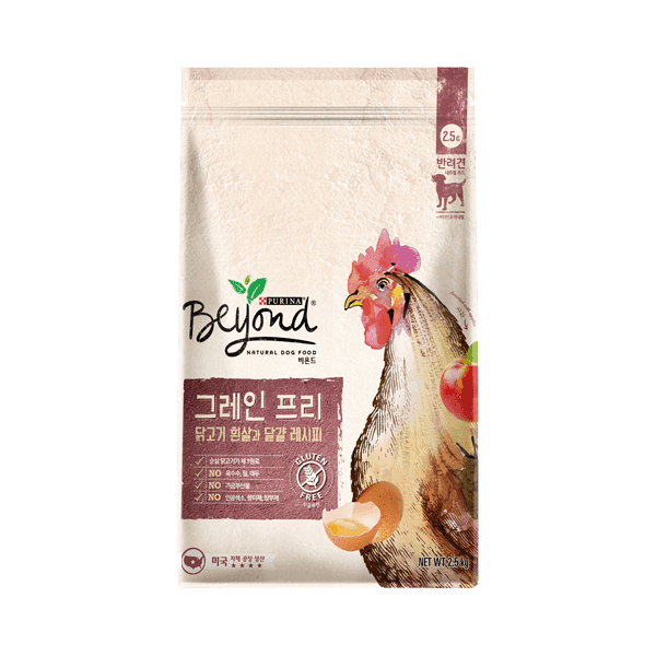 비욘드 그레인프리 닭고기 흰살과 달걀 레시피