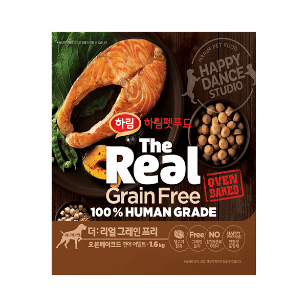 더리얼 그레인프리 오븐베이크드 연어 어덜트