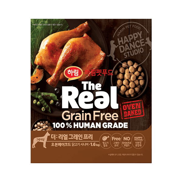 더리얼 그레인프리 오븐베이크드 닭고기 시니어