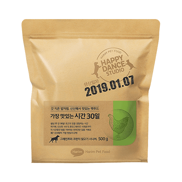가장맛있는시간30일 그레인프리 크런치 닭고기 시니어
