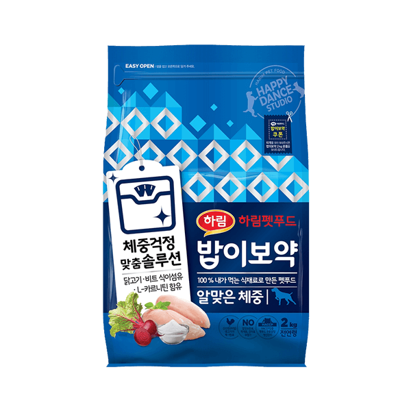 밥이보약 DOG 알맞은 체중