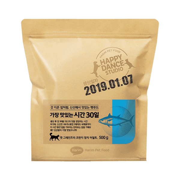 가장맛있는시간30일 캣 그레인프리 크런치 참치 어덜트
